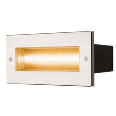 Светильник для уличного освещения с арматурой никеля цвета, плафонами прозрачного цвета SLV 233650