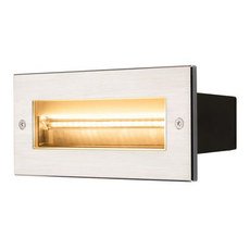 Светильник для уличного освещения с арматурой никеля цвета, стеклянными плафонами SLV 233660