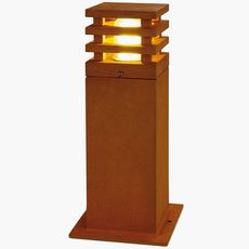 Светильник для уличного освещения с арматурой коричневого цвета, плафонами прозрачного цвета SLV 229420