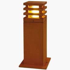 Светильник для уличного освещения с арматурой коричневого цвета, плафонами прозрачного цвета SLV 233427