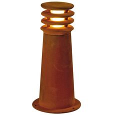 Светильник для уличного освещения с арматурой коричневого цвета, плафонами прозрачного цвета SLV 233407