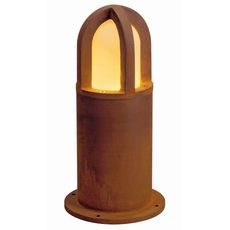 Светильник для уличного освещения с арматурой коричневого цвета, стеклянными плафонами SLV 229431