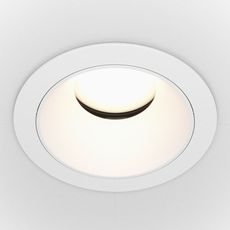 Точечный светильник с плафонами белого цвета Maytoni DL051-U-1W