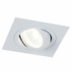 Точечный светильник с арматурой белого цвета Maytoni DL024-2-01W