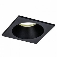 Точечный светильник с арматурой чёрного цвета Maytoni DL033-2-01B