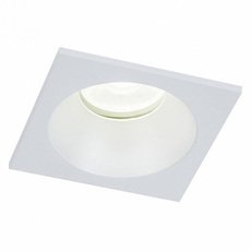 Точечный светильник с арматурой белого цвета, металлическими плафонами Maytoni DL033-2-01W