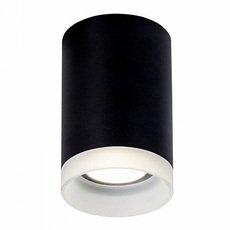Точечный светильник с арматурой чёрного цвета, плафонами белого цвета Maytoni C008CW-01B