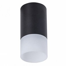 Точечный светильник с арматурой чёрного цвета, плафонами белого цвета Maytoni C007CW-01B