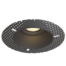 Точечный светильник с арматурой чёрного цвета, плафонами чёрного цвета Maytoni DL042-01B