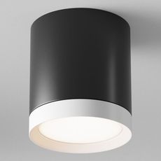 Точечный светильник с арматурой чёрного цвета, металлическими плафонами Maytoni C086CM-GX53-MRD-BW