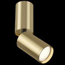Точечный светильник с арматурой золотого цвета, металлическими плафонами Maytoni C051CL-01G