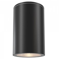 Светильник для уличного освещения с плафонами чёрного цвета Maytoni O307CL-01B