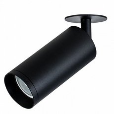 Точечный светильник с арматурой чёрного цвета, плафонами чёрного цвета Maytoni C018CL-01B