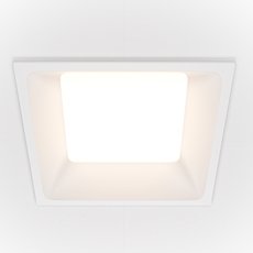 Точечный светильник с пластиковыми плафонами Maytoni DL054-12W3K-W
