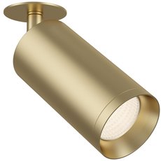 Точечный светильник с арматурой золотого цвета, плафонами золотого цвета Maytoni C018CL-01MG