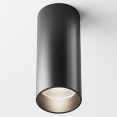Точечный светильник с арматурой чёрного цвета, металлическими плафонами Maytoni C056CL-L12B4K-W-B