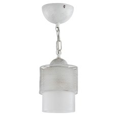 Светильник с стеклянными плафонами белого цвета Freya FR2201-PL-01-WG
