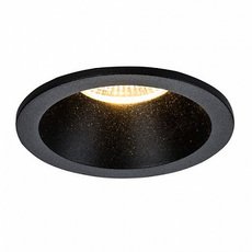 Точечный светильник с арматурой чёрного цвета, плафонами чёрного цвета Maytoni DL034-2-L12B
