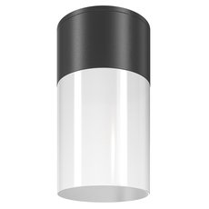Светильник для уличного освещения с пластиковыми плафонами белого цвета Maytoni O418CL-01B