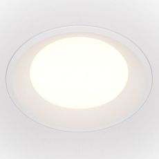 Точечный светильник с плафонами белого цвета Maytoni DL053-24W4K-W