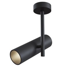 Точечный светильник с арматурой чёрного цвета, плафонами чёрного цвета Maytoni C020CL-01B