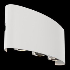 Светильник для уличного освещения с металлическими плафонами белого цвета Maytoni O417WL-L6W3K