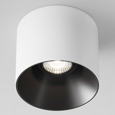 Точечный светильник с арматурой белого цвета, металлическими плафонами Maytoni C064CL-01-25W4K-RD-WB