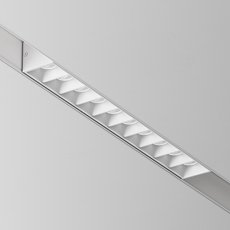 Шинная система с арматурой белого цвета, металлическими плафонами Maytoni TR076-2-20W4K-W