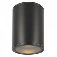 Светильник для уличного освещения с металлическими плафонами чёрного цвета Maytoni O306CL-L7GF