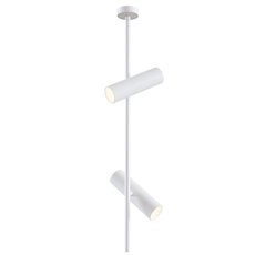Точечный светильник с арматурой белого цвета, металлическими плафонами Maytoni C021CL-02W