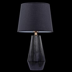 Настольная лампа с арматурой чёрного цвета, плафонами чёрного цвета Maytoni Z181-TL-01-B