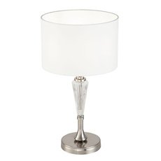 Настольная лампа с текстильными плафонами белого цвета Maytoni MOD014TL-01N