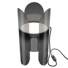 Настольная лампа с арматурой чёрного цвета, стеклянными плафонами Maytoni MOD416TL-L6BR3K