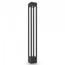 Светильник для уличного освещения с плафонами чёрного цвета Maytoni O424FL-L10GF