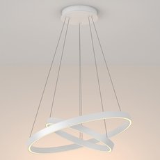 Светильник с арматурой белого цвета, металлическими плафонами Maytoni MOD058PL-L55W3K