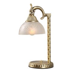Настольная лампа с арматурой бронзы цвета, плафонами белого цвета MW-LIGHT 317032301