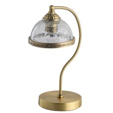 Настольная лампа с арматурой бронзы цвета, стеклянными плафонами MW-LIGHT 481033701