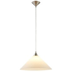 Светильник с арматурой никеля цвета, плафонами белого цвета Lussole LSP-8578