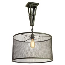 Светильник с металлическими плафонами чёрного цвета Lussole GRLSP-9885