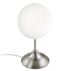 Настольная лампа с арматурой хрома цвета, плафонами белого цвета Citilux CL102814