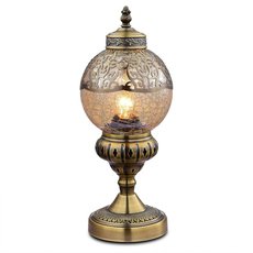 Настольная лампа с арматурой бронзы цвета, стеклянными плафонами Citilux CL419813