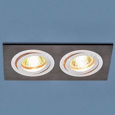 Точечный светильник для гипсокарт. потолков Elektrostandard 1051/2 BK черный