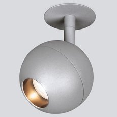 Точечный светильник с металлическими плафонами серебряного цвета Elektrostandard 9925 LED 8W 4200K серебро
