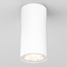 Точечный светильник с арматурой белого цвета, металлическими плафонами Elektrostandard Light LED 2102 (35129/H) белый