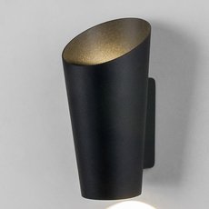 Светильник для уличного освещения с металлическими плафонами чёрного цвета Elektrostandard 1539 TECHNO LED Tronc Чёрный