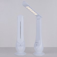 Настольная лампа с арматурой белого цвета, пластиковыми плафонами Eurosvet Orbit белый (TL90420)
