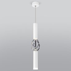Светильник с металлическими плафонами Eurosvet 50191/1 LED белый/хром