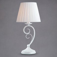 Настольная лампа с плафонами белого цвета BOGATES 01090/1