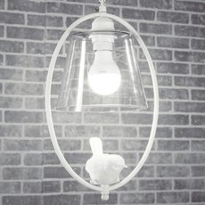 Светильник с стеклянными плафонами прозрачного цвета BLS 30683