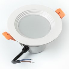 Точечный светильник с арматурой белого цвета, пластиковыми плафонами BLS 45216